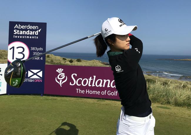 蘇格蘭公開賽：中國4女將劉鈺第22位 拉爾森領(lǐng)跑